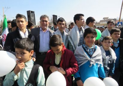 حضورمردم بصیر شهرستان مبارکه در سالگرد پیروزی انقلاب اسلامی