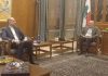 دیدار وزیرخارجه بارییس مجلس لبنان