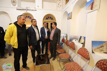 بازدید دکتر عسگریان فرماندار شهرستان مبارکه از ویژه برنامه های نوروزگاه ۱۴۰۴ ارگ تاریخی نهچیر