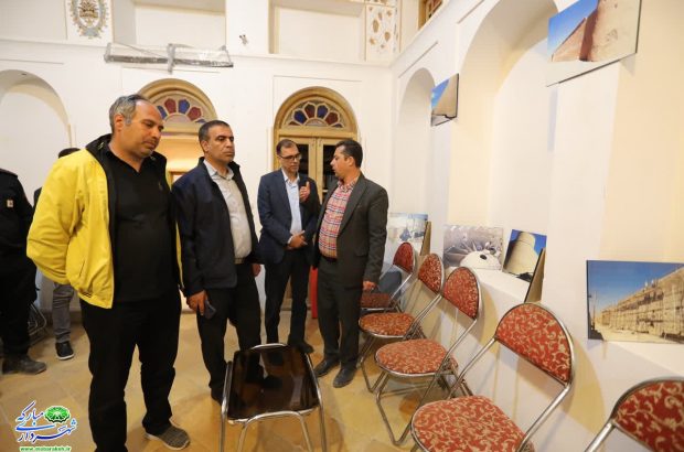 بازدید دکتر عسگریان فرماندار شهرستان مبارکه از ویژه برنامه های نوروزگاه ۱۴۰۴ ارگ تاریخی نهچیر